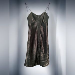 Rag & bone backless silk dress